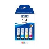 Epson Original C13T00P640 / 104 Tintenpatrone MultiPack